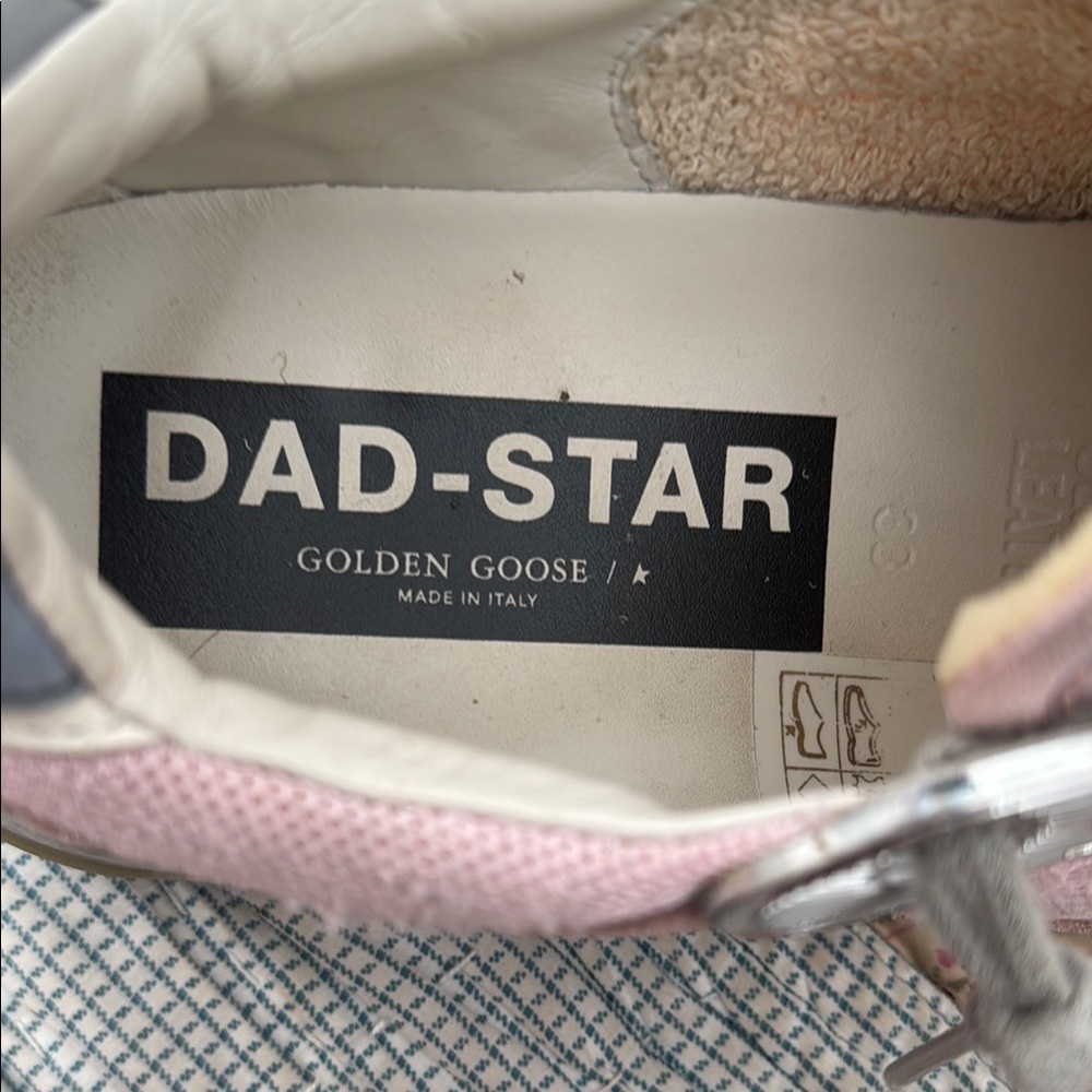 Trendy Pink and Gray Sneakers with Star Accent - Picture 8 of 13